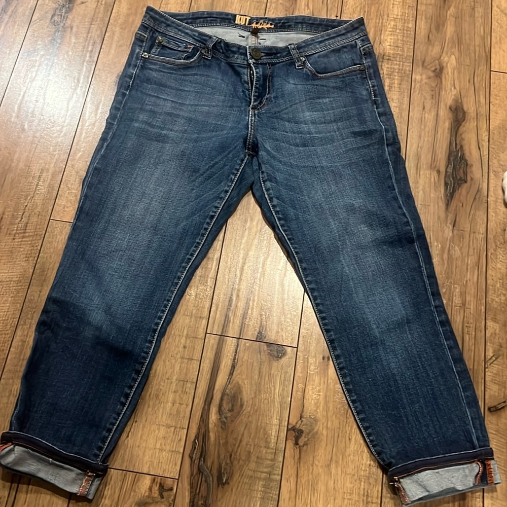 Kut cropped jeans with a cuff